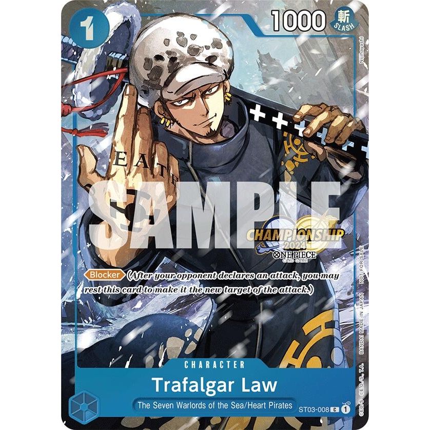 Image for Trafalgar Law - ST03-008 (CS 2024 Event Pack) (ST03-008) (OP-PR) - One Piece Card Game