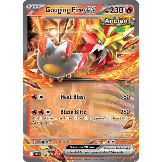 Image for Gouging Fire ex - 144 (144) (SVP) - Pokemon