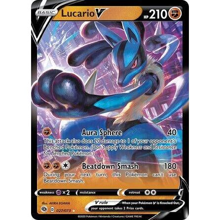 Image for Lucario V - 027/073 (Non-Holo) (27/73) (PR) - Pokemon