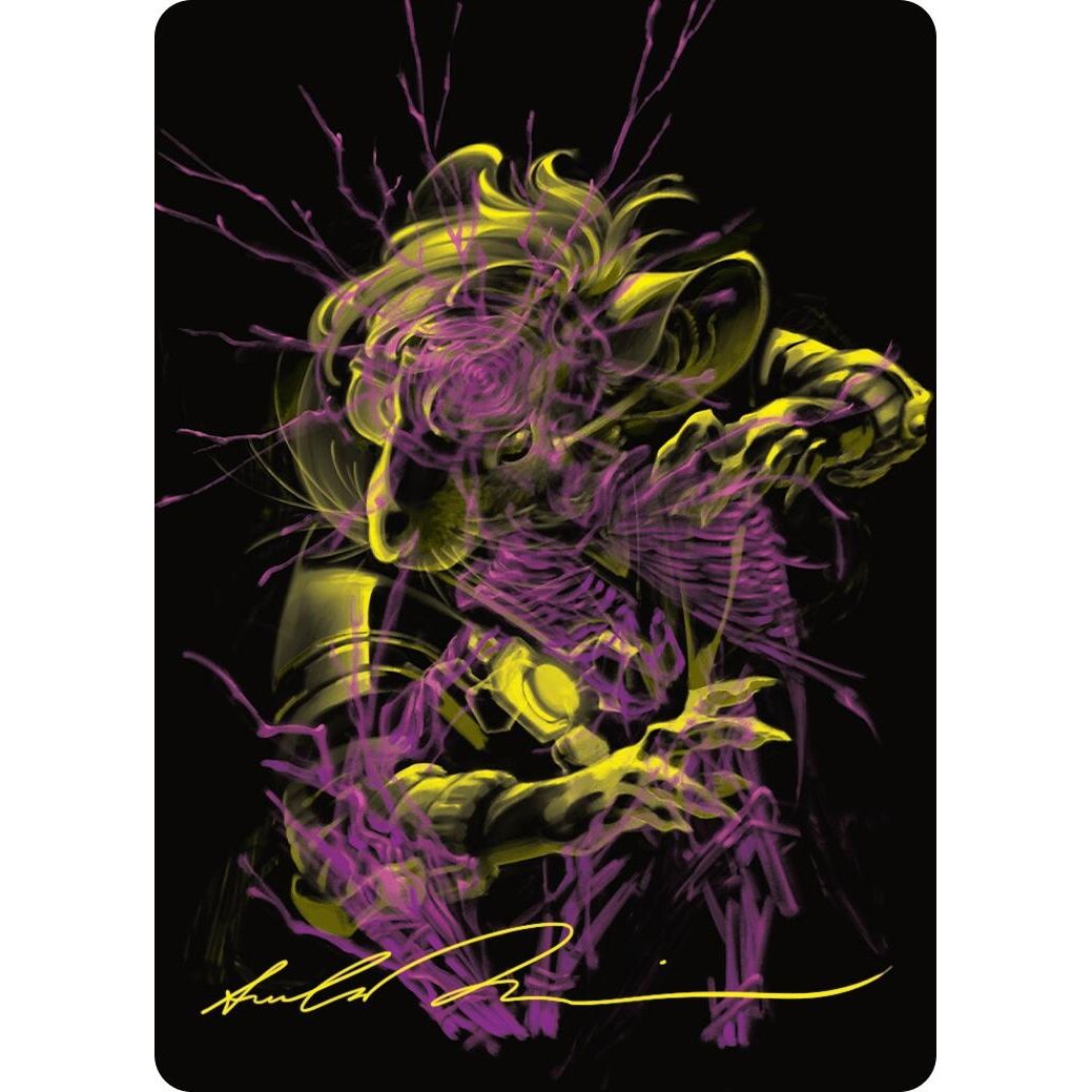 Image for Nashi, Searcher in the Dark Art Card (43/54) (Gold-Stamped Signature) (43) (ASDSK) - Magic: The Gathering