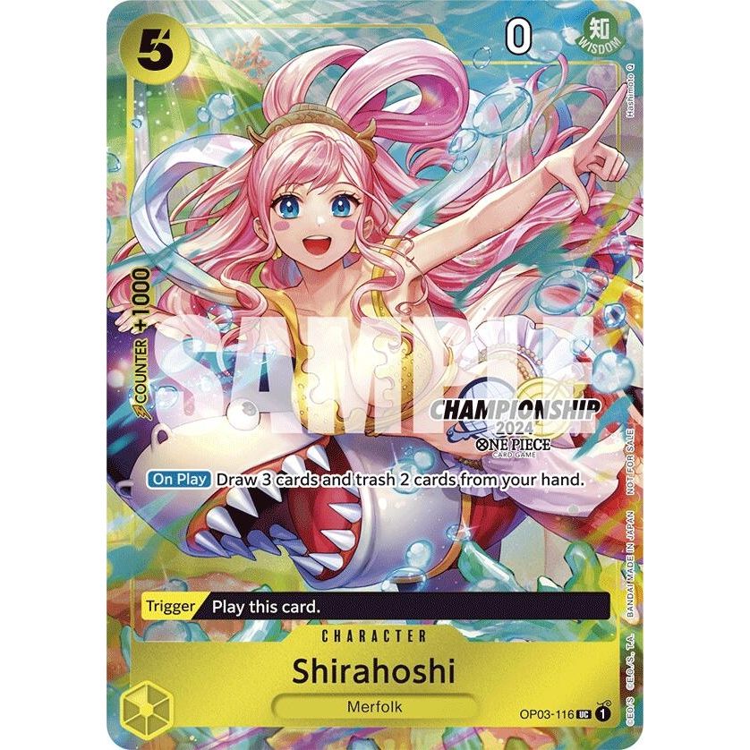 Image for Shirahoshi (CS 2024 Celebration Pack) (OP03-116) (OP-PR) - One Piece Card Game