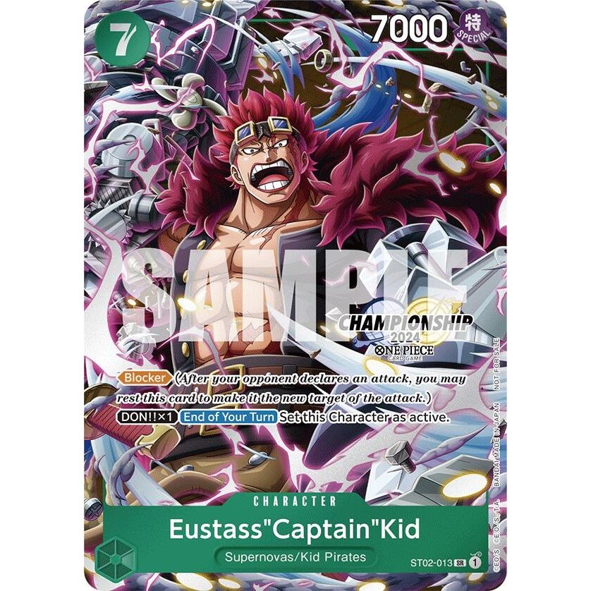 Image for Eustass"Captain"Kid (CS 2024 Celebration Pack) (ST02-013) (OP-PR) - One Piece Card Game