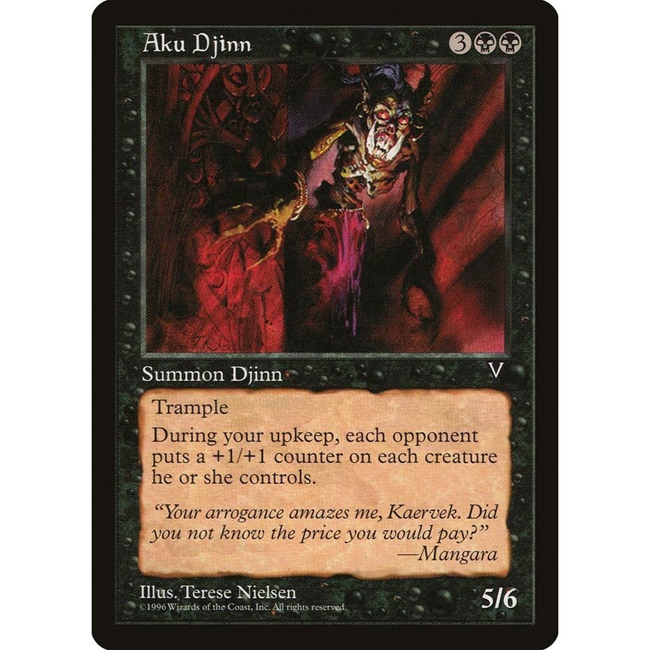 Image for Aku Djinn (VIS) - Magic: The Gathering