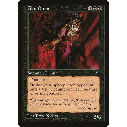 Image for Aku Djinn (VIS) - Magic: The Gathering
