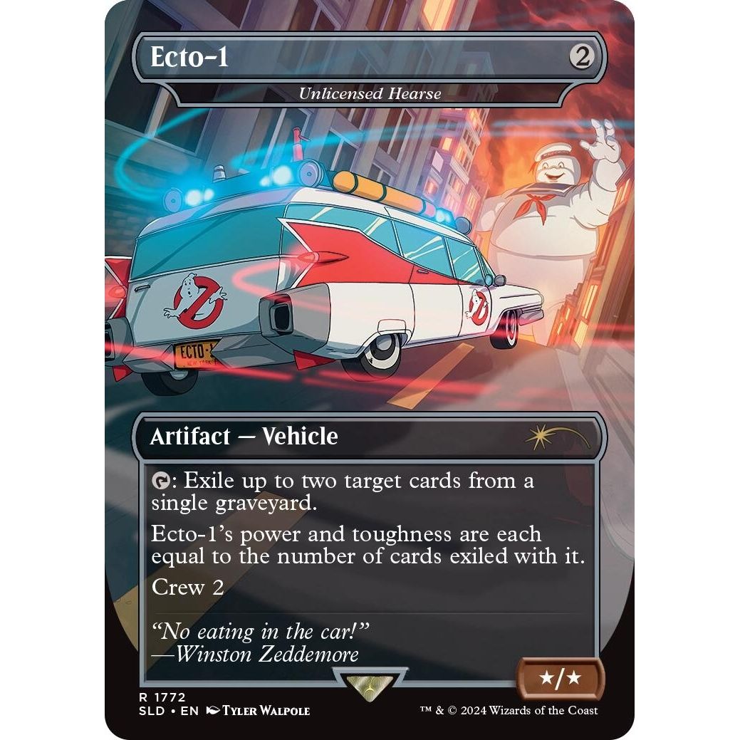 Image for Ecto-1 - Unlicensed Hearse (1772) (SLD) - Magic: The Gathering