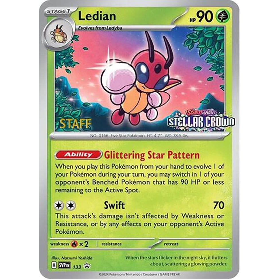 Image for Ledian - 133 (Prerelease) [Staff] (133) (SVP) - Pokemon