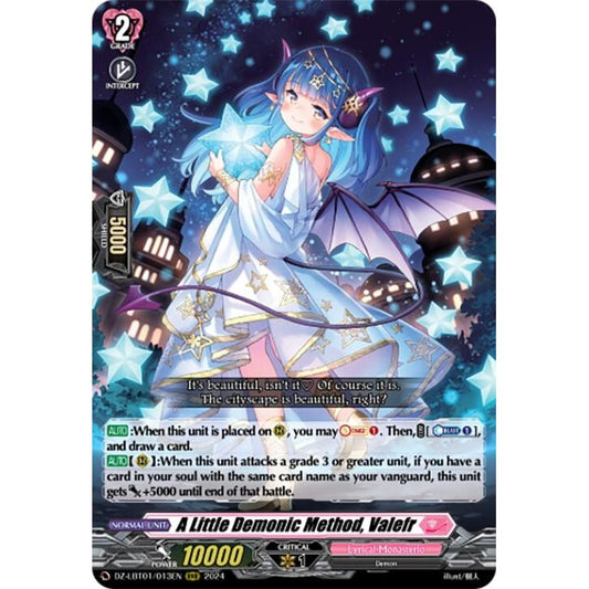 Image for A Little Demonic Method, Valefr (DZ-LBT01/013EN) (DZ-LBT01) - Cardfight Vanguard