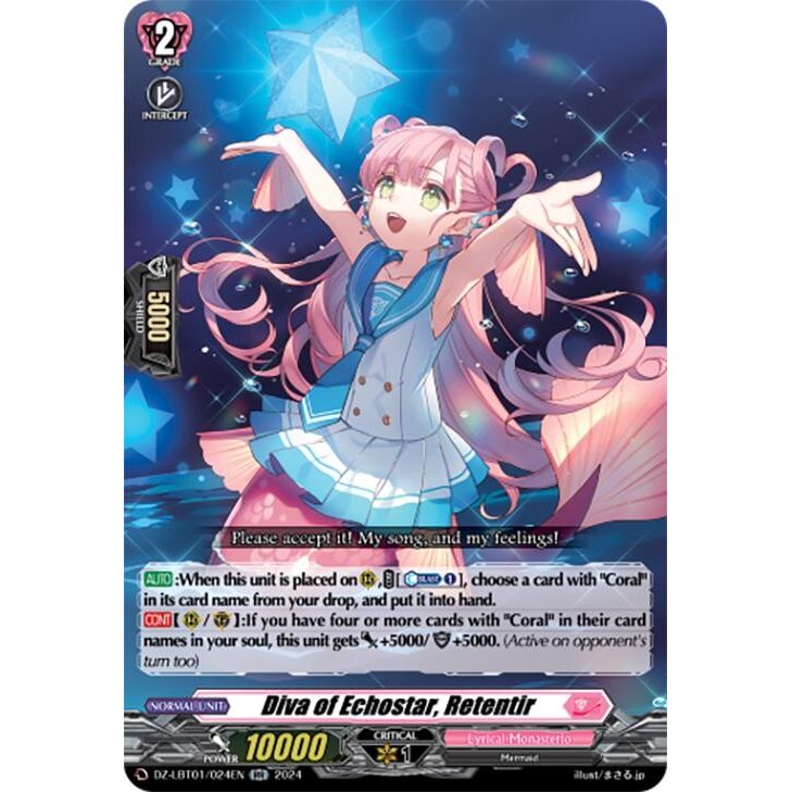 Image for Diva of Echostar, Retentir (DZ-LBT01/024EN) (DZ-LBT01) - Cardfight Vanguard