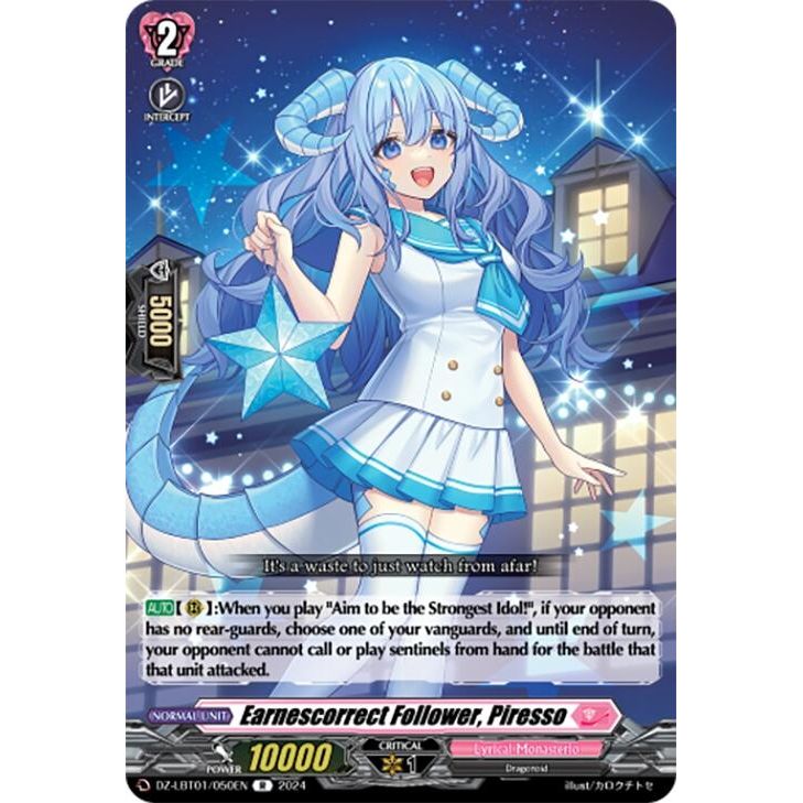 Image for Earnescorrect Follower, Piresso (DZ-LBT01/050EN) (DZ-LBT01) - Cardfight Vanguard