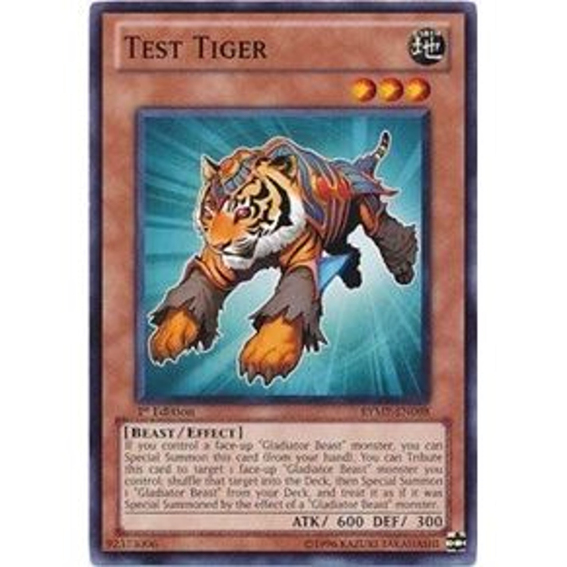 Image for Test Tiger (RYMP-EN098) (RYMP) - YuGiOh