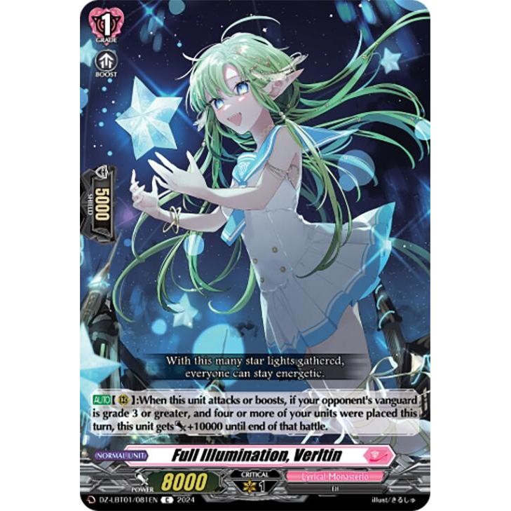 Image for Full Illumination, Verltin (DZ-LBT01/081EN) (DZ-LBT01) - Cardfight Vanguard