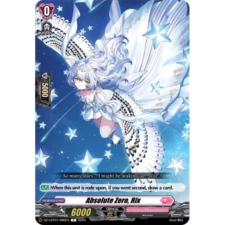 Image for Absolute Zero, Rix (DZ-LBT01/086EN) (DZ-LBT01) - Cardfight Vanguard