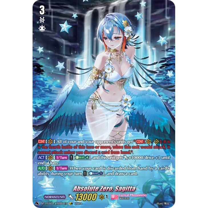 Image for Absolute Zero, Sagitta (LSR) (DZ-LBT01/LSR01EN) (DZ-LBT01) - Cardfight Vanguard
