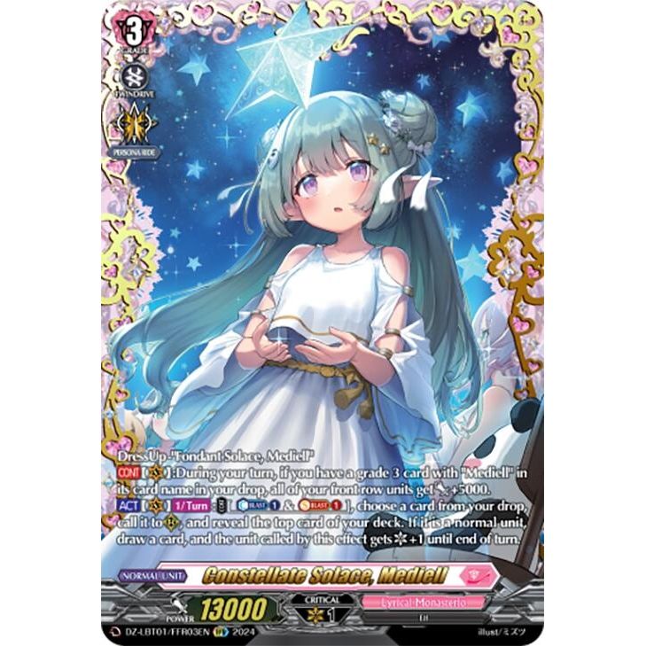 Image for Constellate Solace, Mediell (FFR) (DZ-LBT01/FFR03EN) (DZ-LBT01) - Cardfight Vanguard