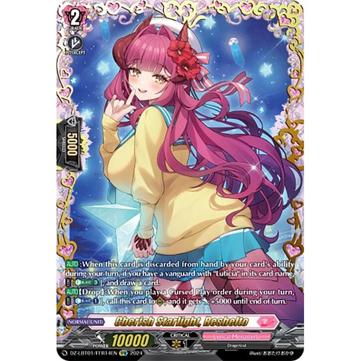 Image for Cherish Starlight, Reshelto (FFR) (DZ-LBT01/FFR14EN) (DZ-LBT01) - Cardfight Vanguard