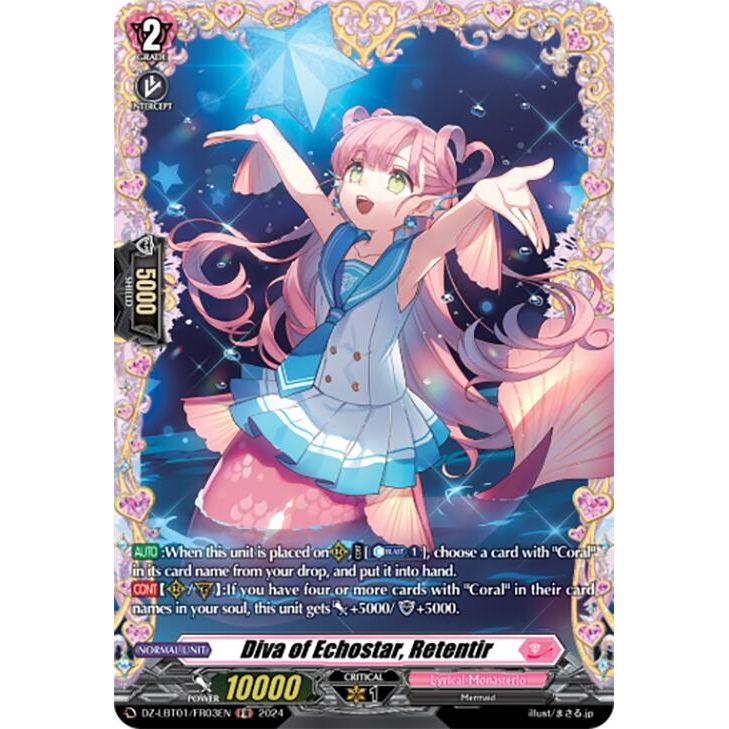 Image for Diva of Echostar, Retentir (FR) (DZ-LBT01/FR03EN) (DZ-LBT01) - Cardfight Vanguard