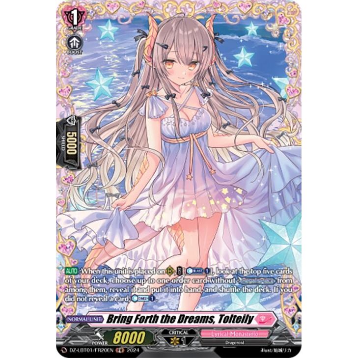 Image for Bring Forth the Dreams, Tolteily (FR) (DZ-LBT01/FR20EN) (DZ-LBT01) - Cardfight Vanguard
