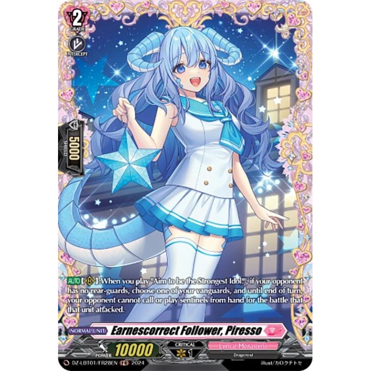 Image for Earnescorrect Follower, Piresso (FR) (DZ-LBT01/FR28EN) (DZ-LBT01) - Cardfight Vanguard