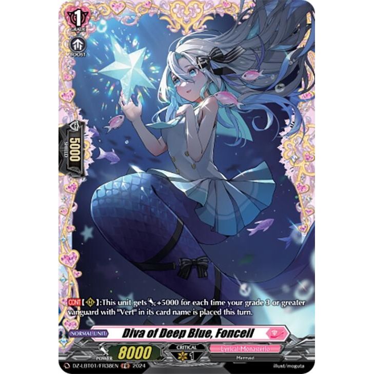 Image for Diva of Deep Blue, Fonceil (FR) (DZ-LBT01/FR38EN) (DZ-LBT01) - Cardfight Vanguard