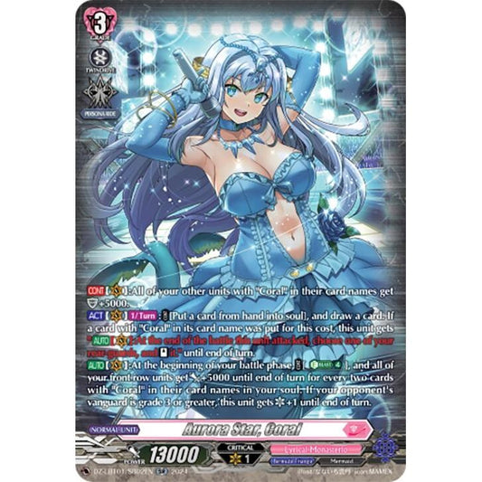Image for Aurora Star, Coral (SR) (DZ-LBT01/SR02EN) (DZ-LBT01) - Cardfight Vanguard