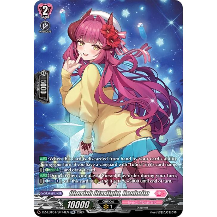 Image for Cherish Starlight, Reshelto (SR) (DZ-LBT01/SR14EN) (DZ-LBT01) - Cardfight Vanguard