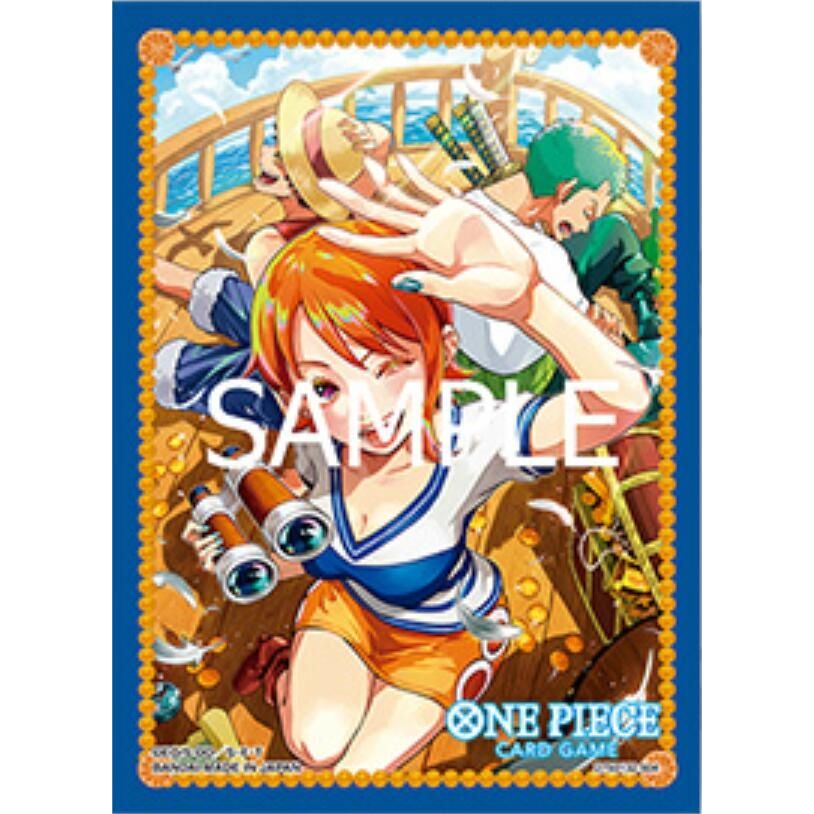 Image for One Piece Card Game Official Sleeves: Assortment 8 - Nami (70-Pack) - Card Sleeves