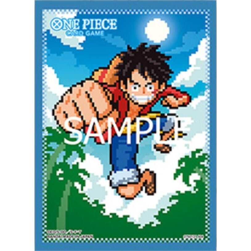 Image for One Piece Card Game Official Sleeves: Assortment 8 - Monkey.D.Luffy (70-Pack) - Card Sleeves