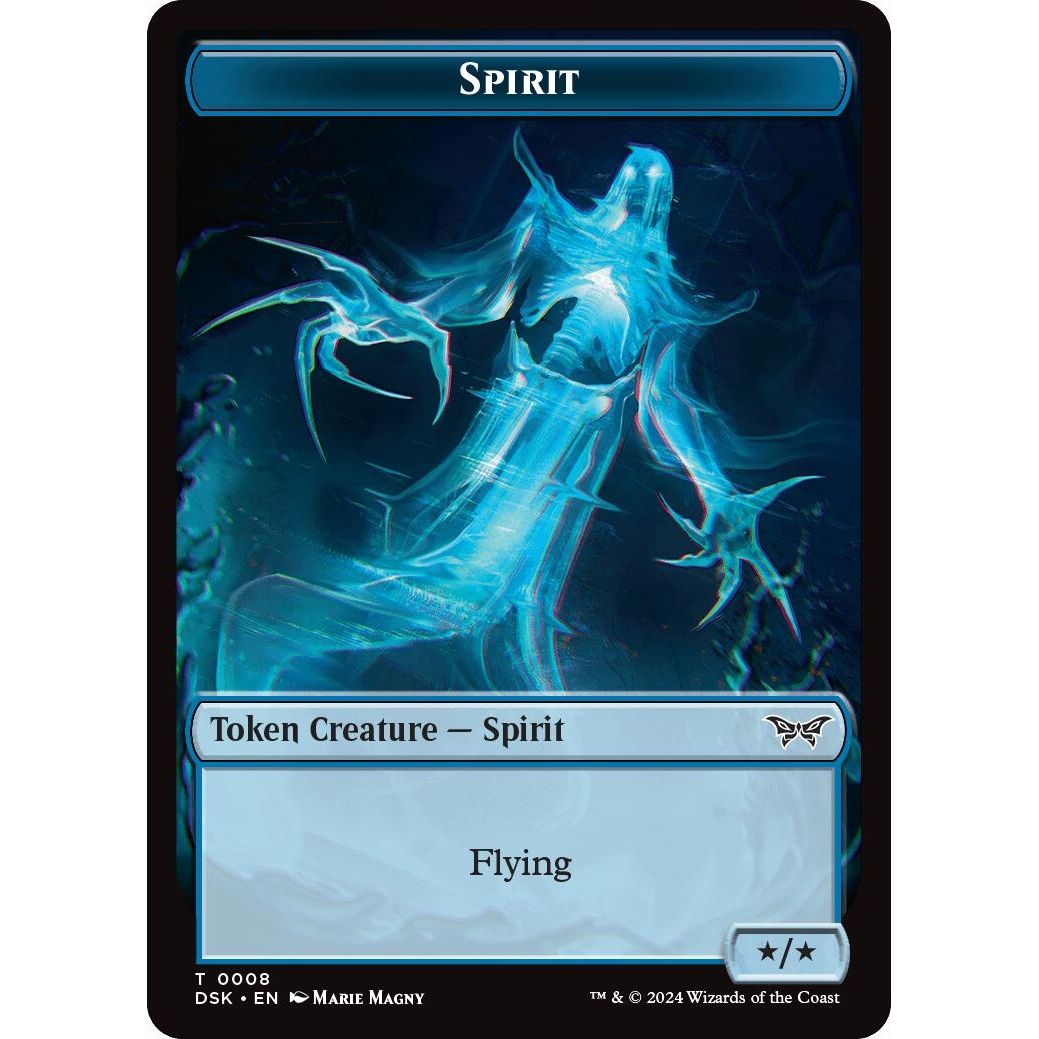 Image for Spirit (0008) // Gremlin Double-Sided Token (8 // 11) (DSK) - Magic: The Gathering