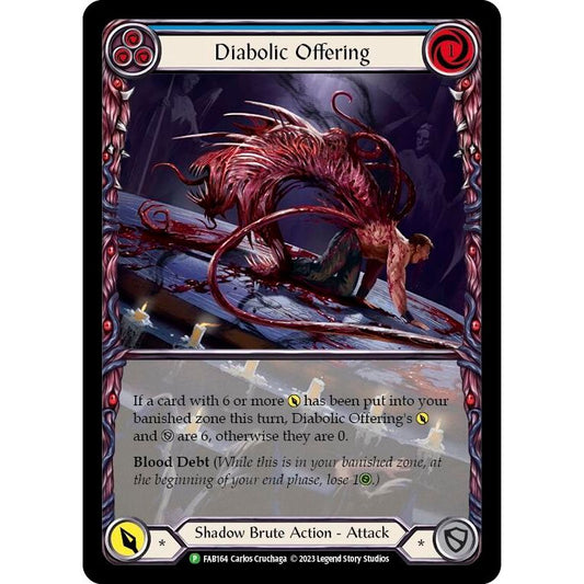 Image for Diabolic Offering - FAB164 (FAB164) (PR) - Flesh and Blood TCG
