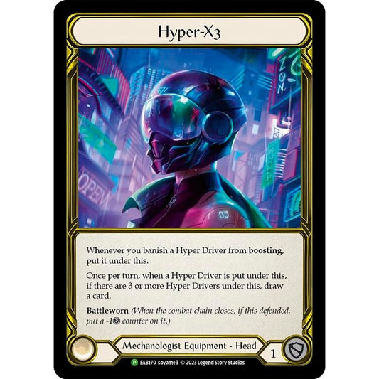 Image for Hyper-X3 - FAB170 (FAB170) (PR) - Flesh and Blood TCG