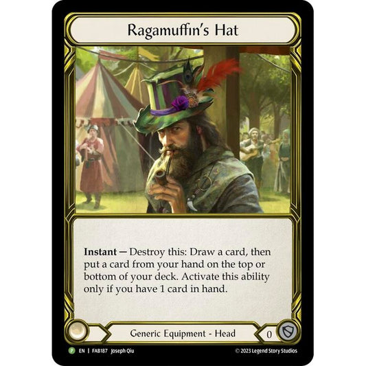 Image for Ragamuffin's Hat - FAB187 (FAB187) (PR) - Flesh and Blood TCG