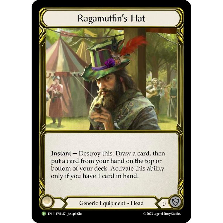 Image for Ragamuffin's Hat - FAB187 (FAB187) (PR) - Flesh and Blood TCG