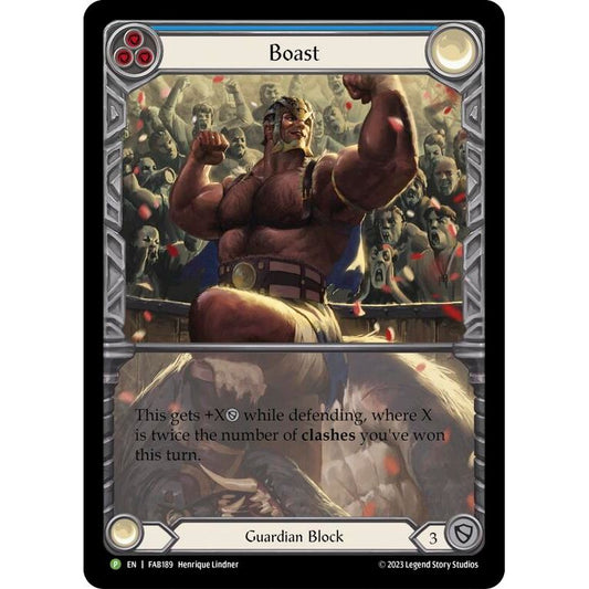 Image for Boast - FAB189 (FAB189) (PR) - Flesh and Blood TCG