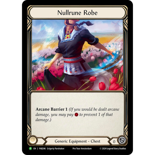 Image for Nullrune Robe - FAB246 (FAB246) (PR) - Flesh and Blood TCG