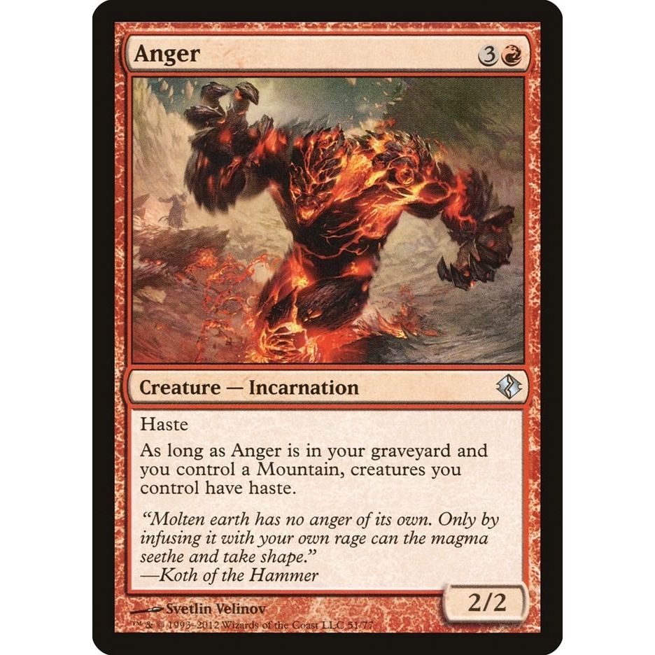 Image for Anger (51) (DDI) - Magic: The Gathering
