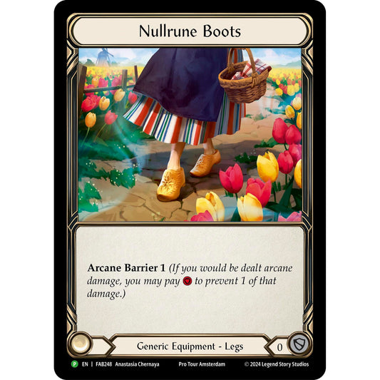 Image for Nullrune Boots - FAB248 (FAB248) (PR) - Flesh and Blood TCG