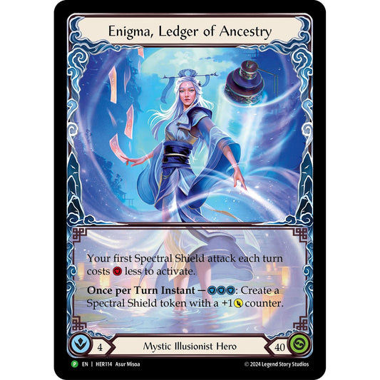 Image for Enigma, Ledger of Ancestry - HER114 (HER114) (PR) - Flesh and Blood TCG