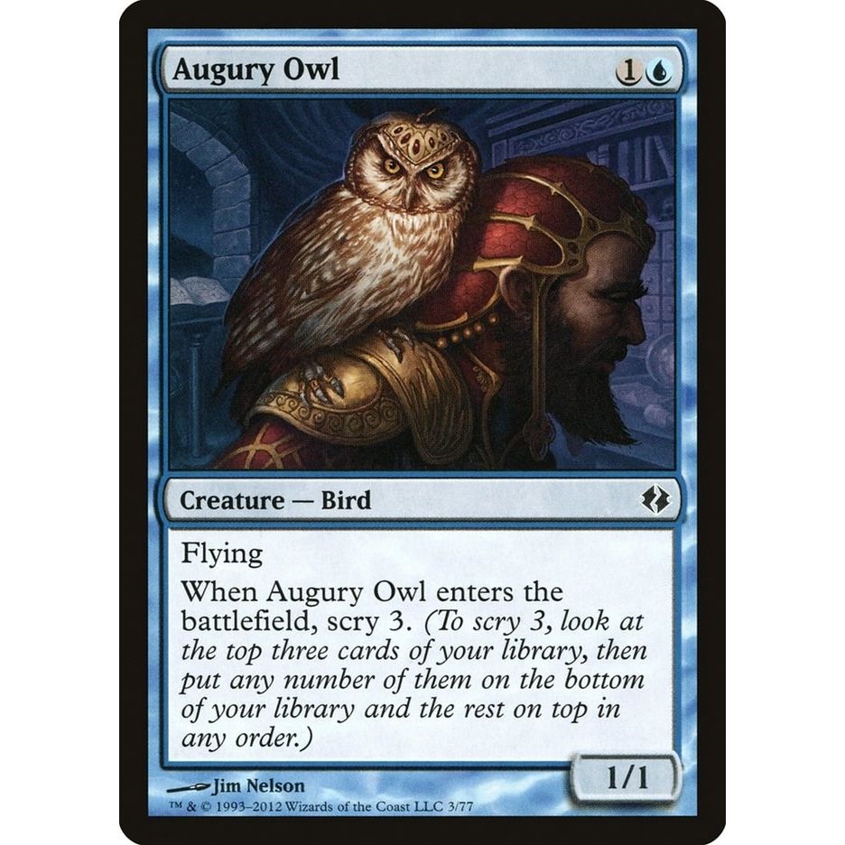 Image for Augury Owl (3) (DDI) - Magic: The Gathering