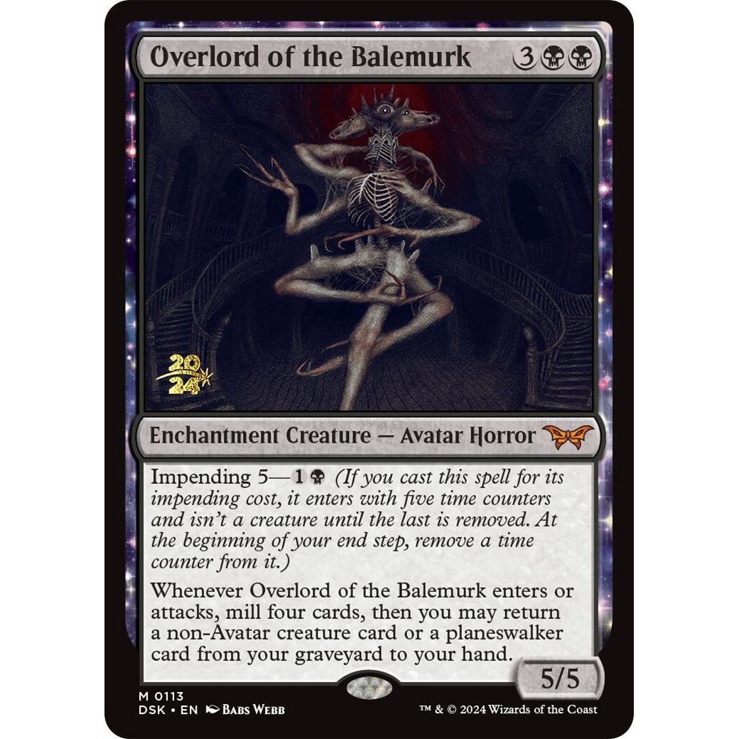 Image for Overlord of the Balemurk (113) (PRE) - Magic: The Gathering