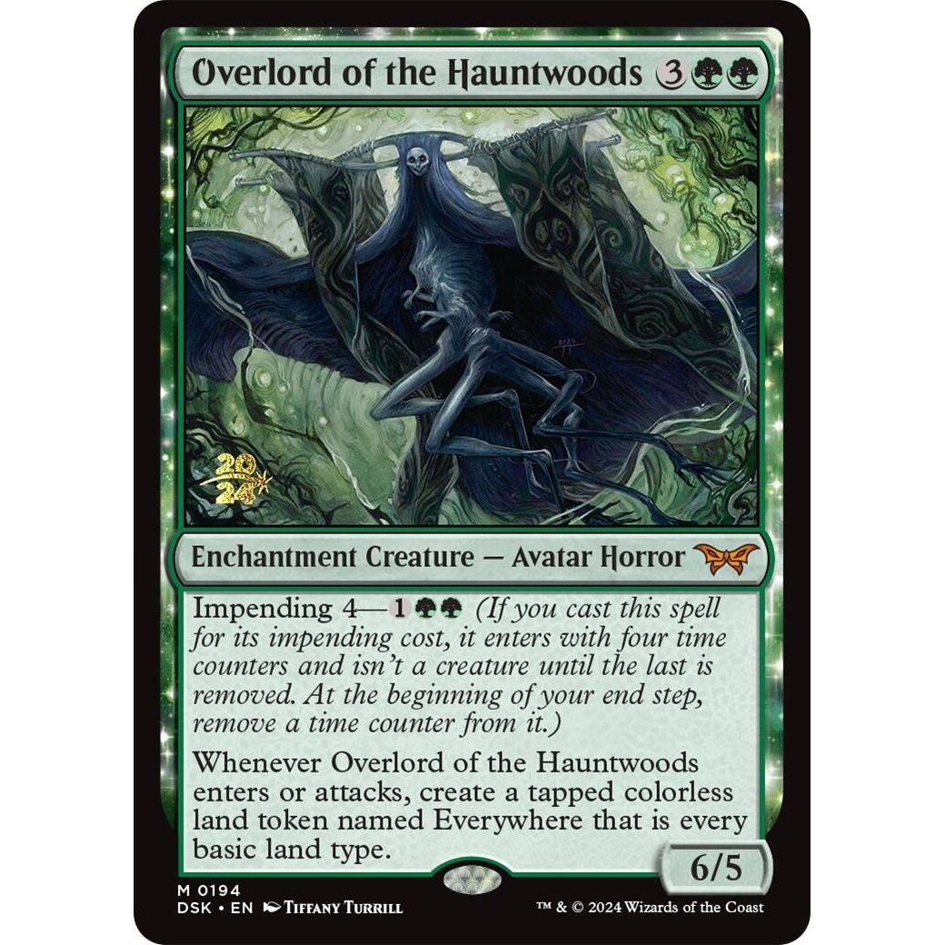 Image for Overlord of the Hauntwoods (194) (PRE) - Magic: The Gathering