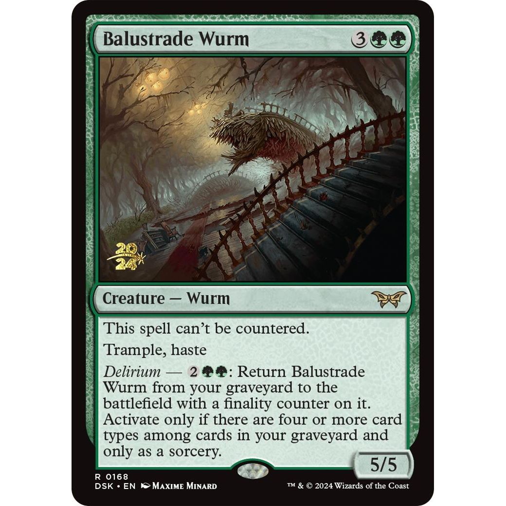 Image for Balustrade Wurm (168) (PRE) - Magic: The Gathering