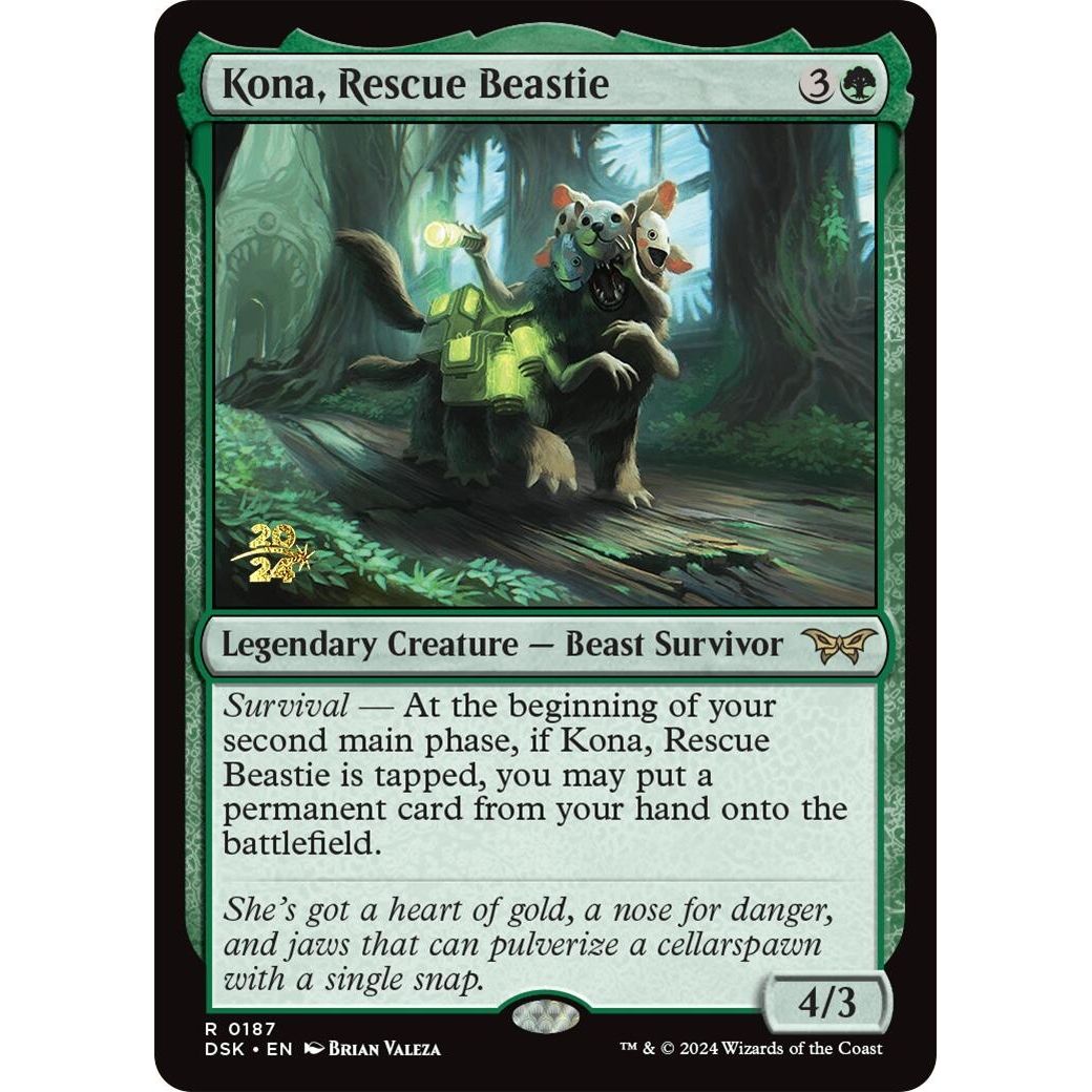 Image for Kona, Rescue Beastie (0187) (187) (PRE) - Magic: The Gathering