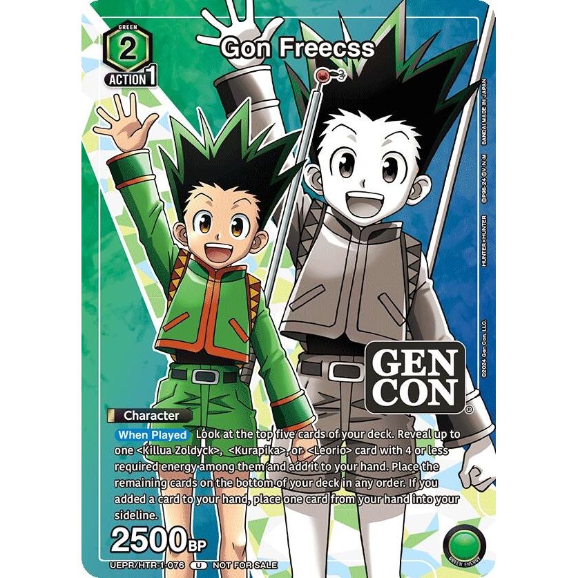 Image for Gon Freecss (Gen Con 2024 Promo) (UEPR/HTR-1-076) (UEPR) - Union Arena