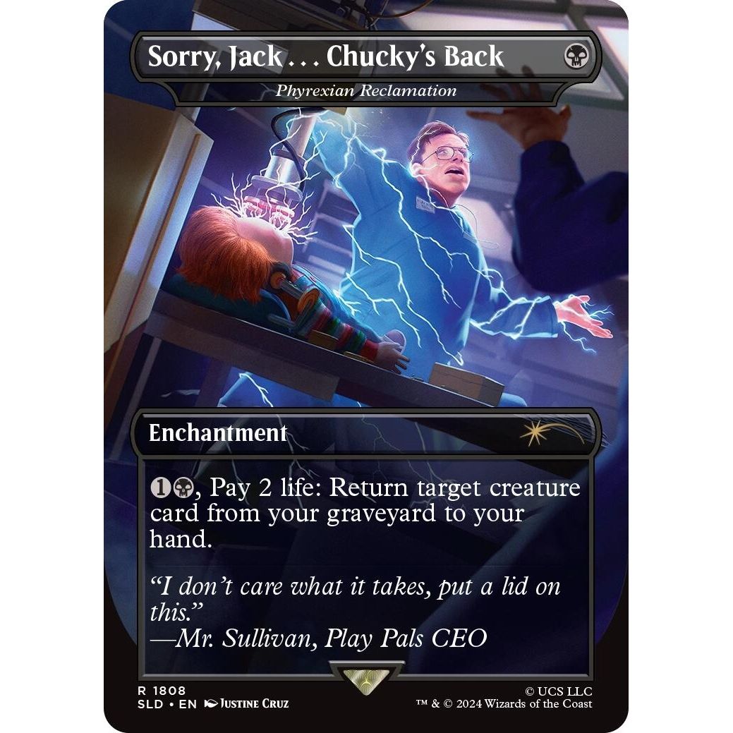 Image for Sorry, Jack . . . Chucky's Back - Phyrexian Reclamation (1808) (SLD) - Magic: The Gathering
