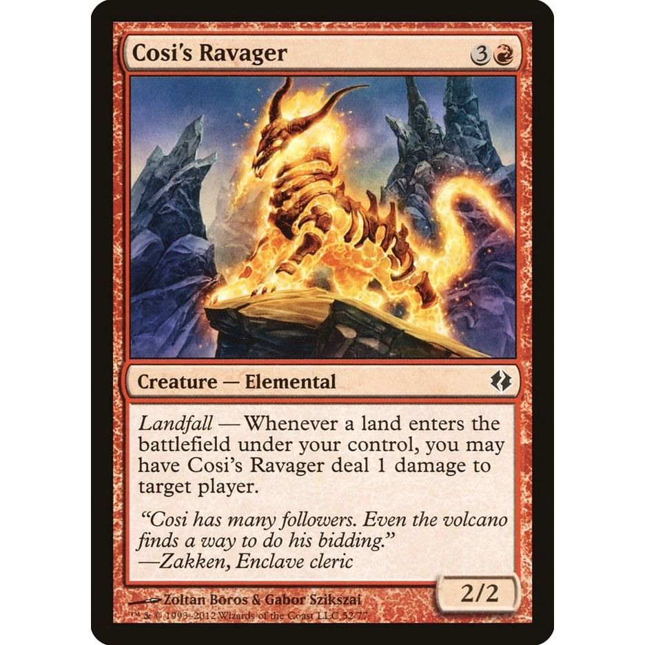Image for Cosi's Ravager (52) (DDI) - Magic: The Gathering
