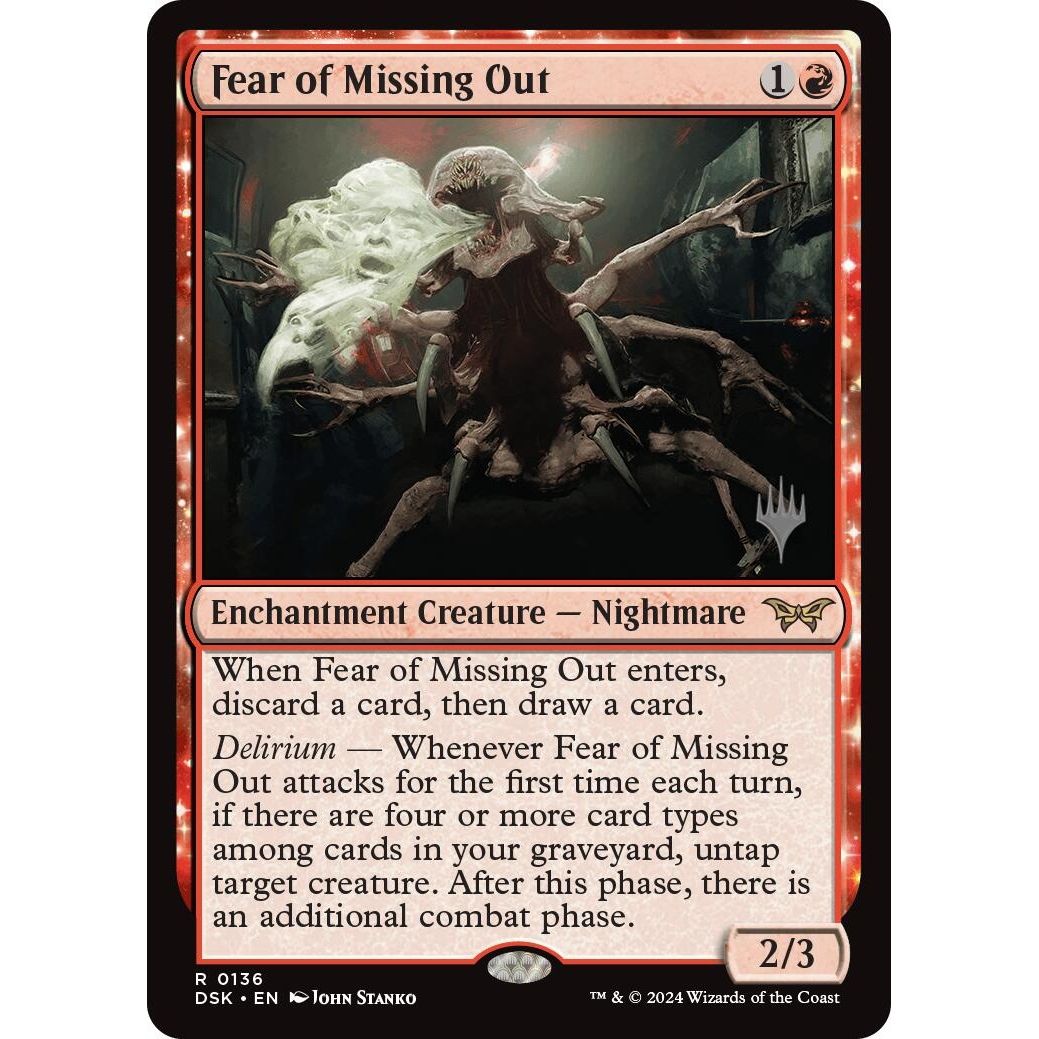 Image for Fear of Missing Out (136) (PPDSK) - Magic: The Gathering