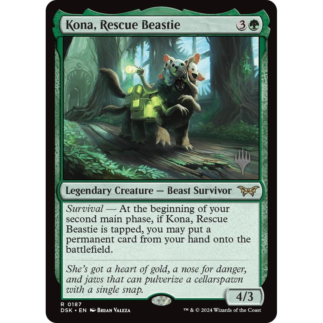 Image for Kona, Rescue Beastie (0187) (187) (PPDSK) - Magic: The Gathering