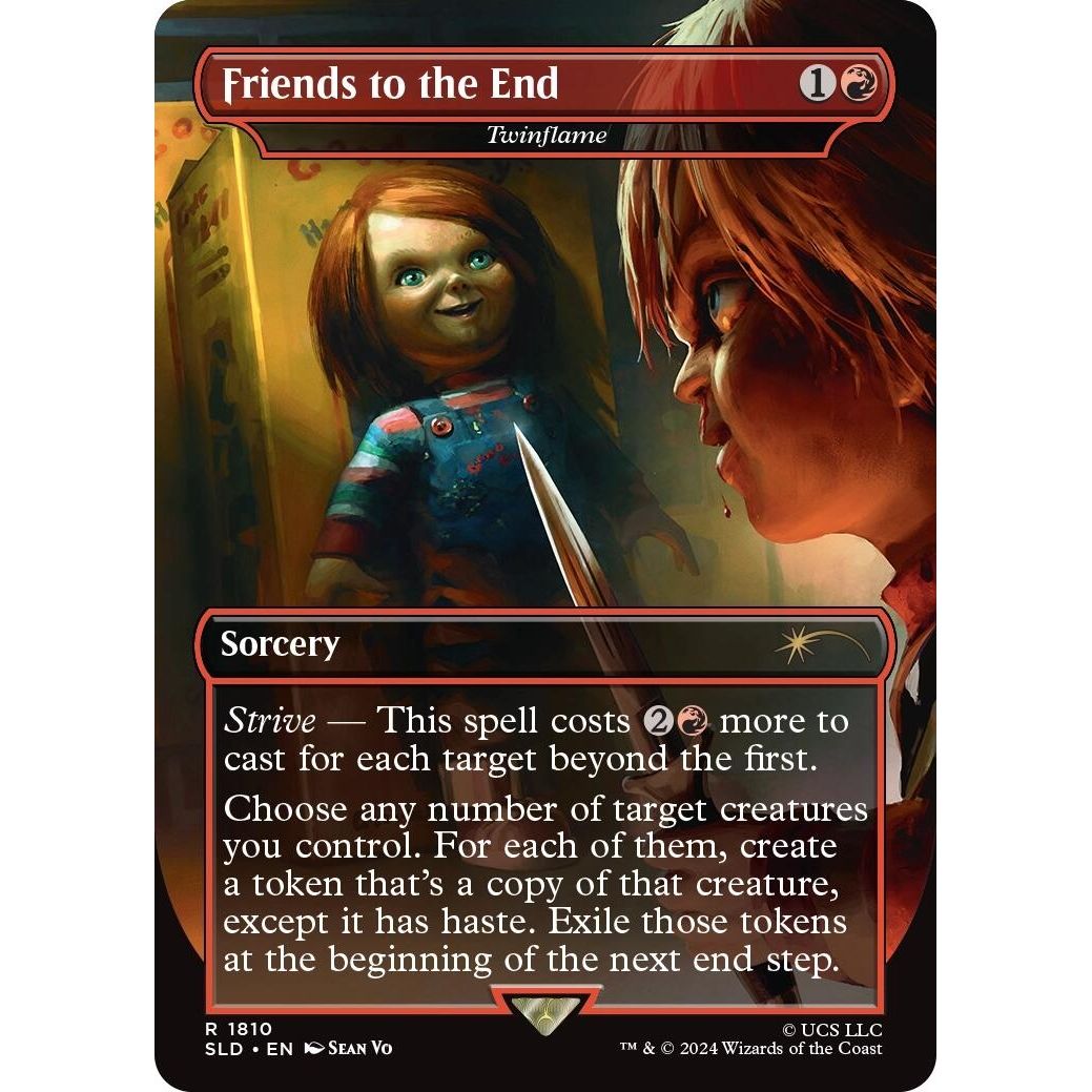 Image for Friends to the End - Twinflame (1810) (SLD) - Magic: The Gathering
