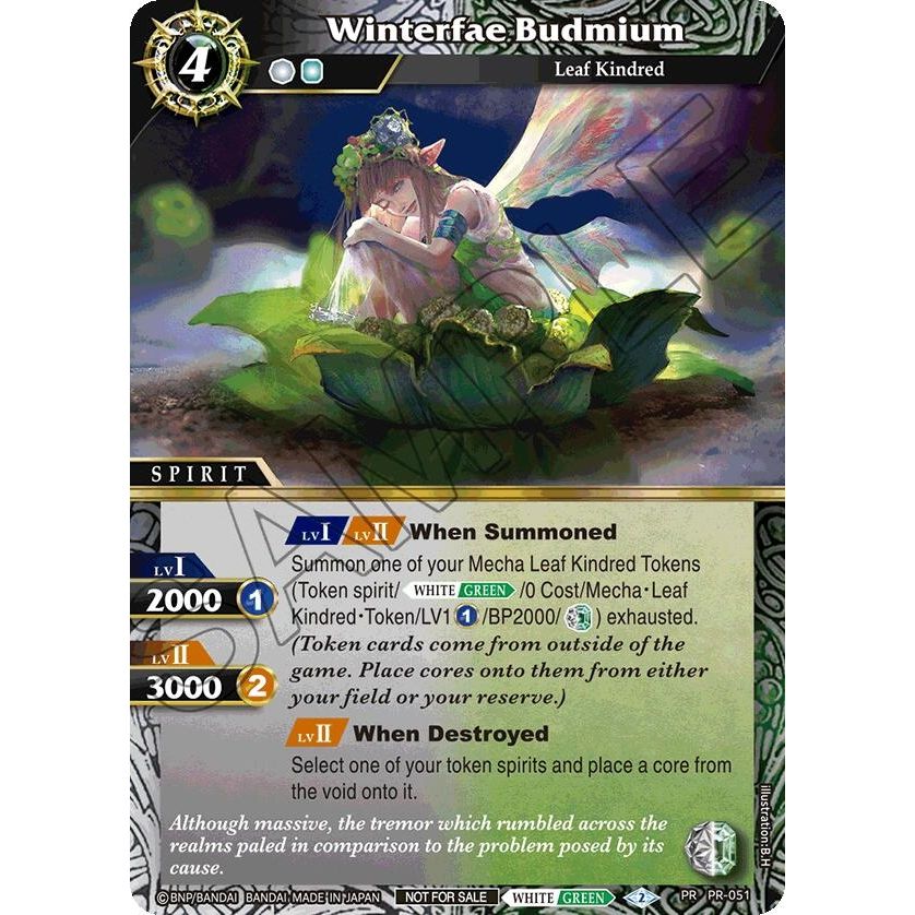 Image for Winterfae Budmium (Store Tournament & Sealed Deck Pack Vol.1) (PR-051) (BSSP) - Battle Spirits Saga
