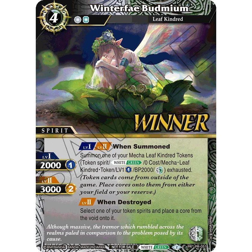 Image for Winterfae Budmium (Store Tournament & Sealed Deck Pack Vol.1 -Winner-) (PR-051) (BSSP) - Battle Spirits Saga